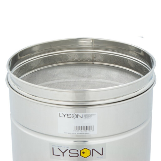 Maturator inox, 70l, cu canea din inox, cu manere si sita, Lyson