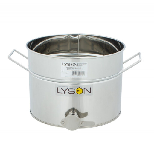 Maturator inox, 30l, cu canea din inox, cu manere, Lyson