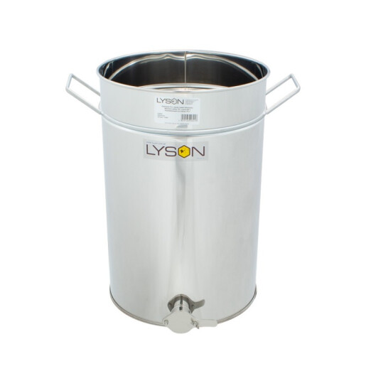 Maturator inox, 70l, cu canea din inox, cu manere, Lyson