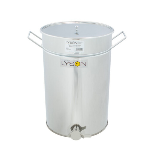 Maturator inox, 70l, cu canea din inox, cu manere, Lyson