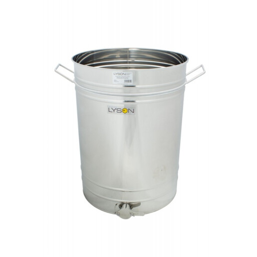 Maturator inox, 300l, cu canea din inox, cu manere, Lyson