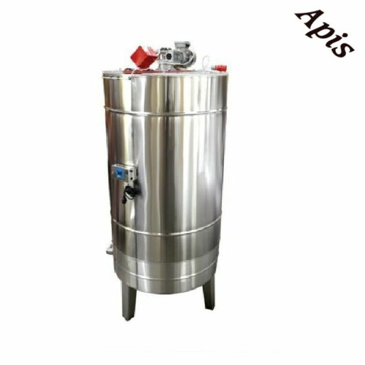 Bazin pentru miere 1000 l (1350 kg miere) cu capac si omogenizator - Lyson