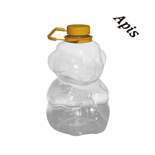 Borcan din plastic "urs", 3kg