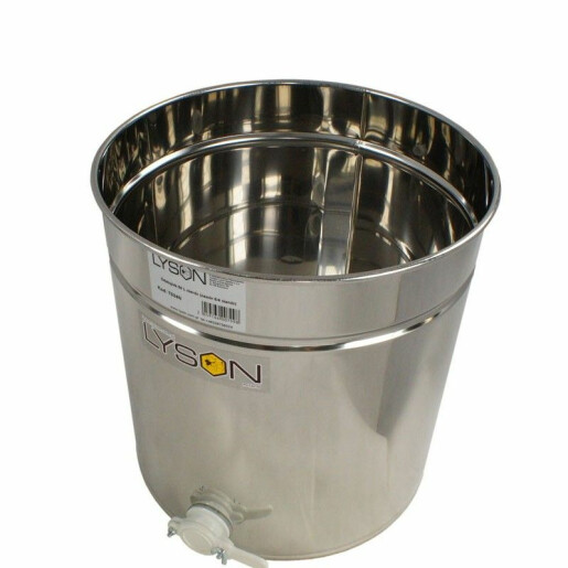 Maturator inox, 100l, cu canea din plastic, Lyson