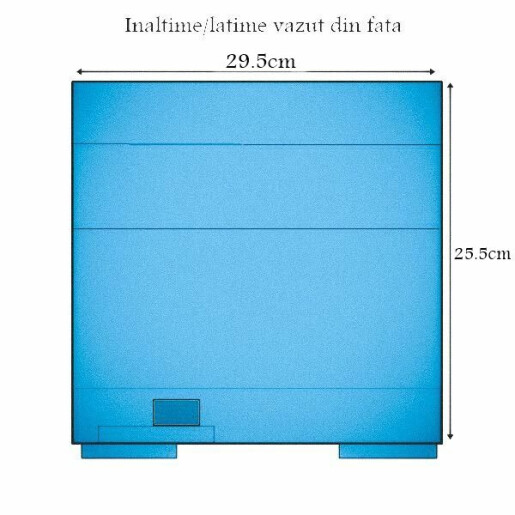 Mini nucleu de imperechere din polistiren - 6 rame, vopsit