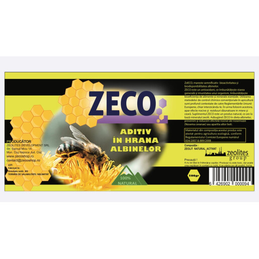 ZECO, aditiv in hrana albinelor, sac 10 Kg