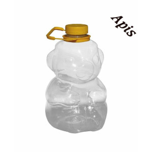 Borcan din plastic "urs", 3kg