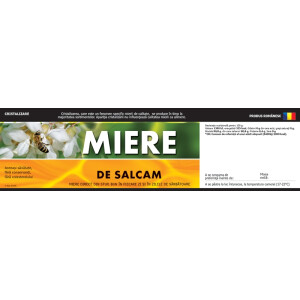 Etichete miere de "Salcam" (200x55 mm)