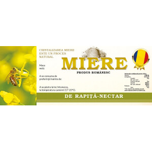 ETICHETA: MIERE DE RAPITA-NECTAR (154x60 mm)