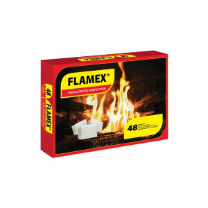 Pastile albe pentru foc, Flamex, Rosu