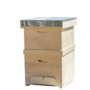 Stup pentru albine, din lemn de brad, pentru10 rame, CONFIGURABIL
