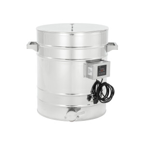 Decristalizator de miere cu pereti incalziti, 50 l, 230 V, fund conic. Premium