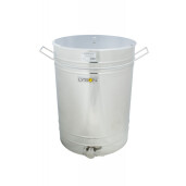 Maturator inox, 300l, cu canea din inox, cu manere, Lyson