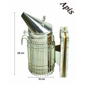 Afumator albine din INOX 29 cm - protectie sarma
