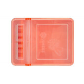 Hranitor plastic portocaliu de podisor Combo Vimex 1.5 L