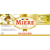 Etichete miere de "Salcam"  (116x50 mm)