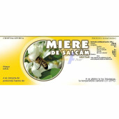 Eticheta miere "Salcam-nectar" (116x50 mm)