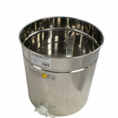 Maturator inox, 30l, cu canea din plastic, Lyson