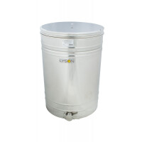 Maturator inox, 300l, cu canea din inox, cu sita, Lyson