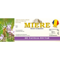 ETICHETA; MIERE DE FACELIAP-NECTAR (154x60 mm)