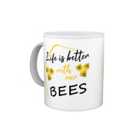 Cană "Life is better with our Bees"