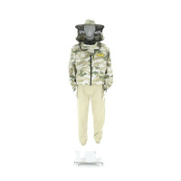 Bluza de protectie, cu palarie, model camuflaj